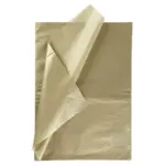 Silkepapir, 50 x 70 cm, 14 g, 25 ark gold