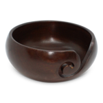 HobbyArts Yarn bowl Mango wood Low (2)