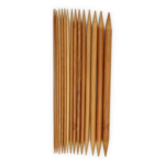 HobbyArts Double pointed needle set Dark bamboo 20 cm (2.00-10.00 mm)