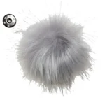 Go Handmade Pompon with push button, 10 cm