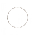 Metal ring Mushroom 2 pcs 20 cm