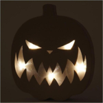 Pumpkin Light, 25 cm. D: 4 cm,. B: 22 cm