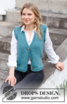 215-38 Vermillion Lake Vest by DROPS Design
