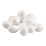 Polystyrene Eggs, 10 pcs