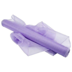 Nylon Organza Fabric, 10 m Glossy Purple