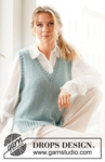 220-43 Audrey Vest by DROPS Design
