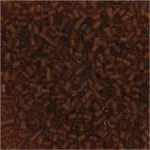Glass tube beads 1,7 mm Brown