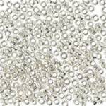 Rocaille Seed Beads 1,7 mm Silver metal