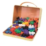 Plus-Plus LARGE in Metal Suitcase, Basic Mix, 70 pcs