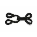 Prym Fur hooks and eyes Black