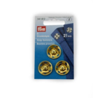 Prym Snap Fasteners, Brass, 3 pcs