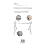 Go Handmade Gym Rack, 75 x 60 cm