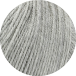 Lana Grossa COOL WOOL BABY 206 light grey mottled