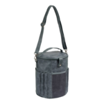 Shoulder bag for yarn small, gray
