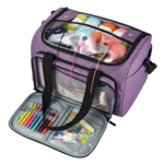 Yarn Bag Rectangular, Large Purple