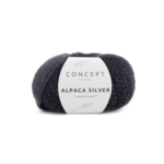 Katia Alpaca Silver 263 Silver-black