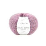 Katia Alpaca Silver 267 Dark rose-silver