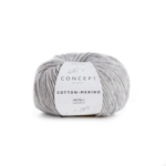 Katia Cotton-Merino 106 Light grey