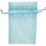Organza bags, size 7x10 cm, 10 pcs.