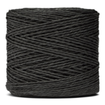 LindeHobby Twisted Paper Yarn 10 Black
