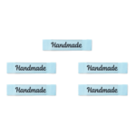 Handmade, Lang Lys blå, Magnolia Script