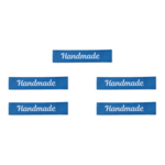 Handmade, Lang Mørkeblå, Magnolia Script