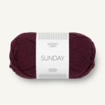 Sandnes Sunday 4372 Deep burgundy