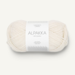 Sandnes Alpakka → 1001 White