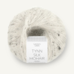 Sandnes Tynn Silk Mohair 1199 Salt'n Pepper Tweed