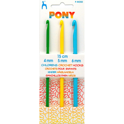Pony Children's Crochet Hook Set, 15 cm