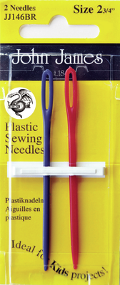 John James Darning Needle, plastic (2 needles)