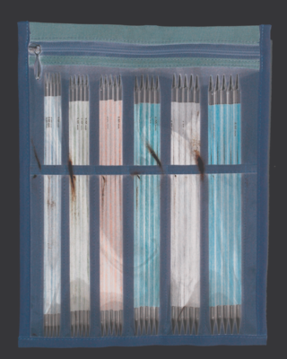 KnitPro Royale Double Pointed Needle Set 20 cm (6 sizes 2.50-5.00 mm)