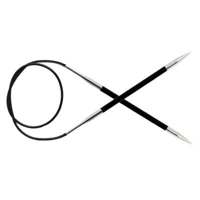KnitPro Karbonz Fixed Circular Needles 60 cm (2-8.00 mm)