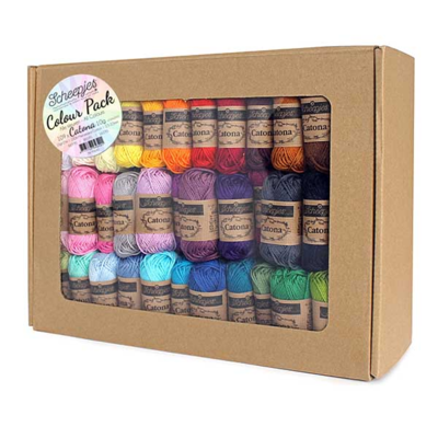 Scheepjes Catona Colour pack - 109 pcs x 10 g