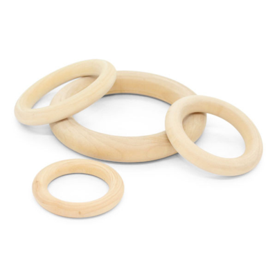 LindeHobby Wooden rings (5, 6, 7 and 10 cm)