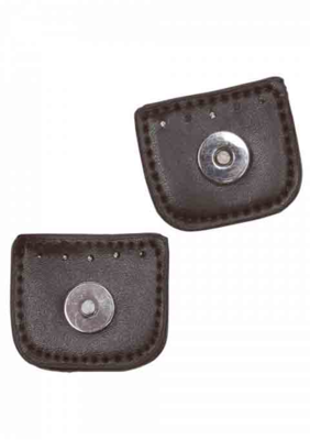 Go Handmade Magnetic Snap Button, Silver 4 cm (1 pc)