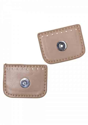 Go Handmade Magnetic Snap Button, Silver 6 cm (1 pc)