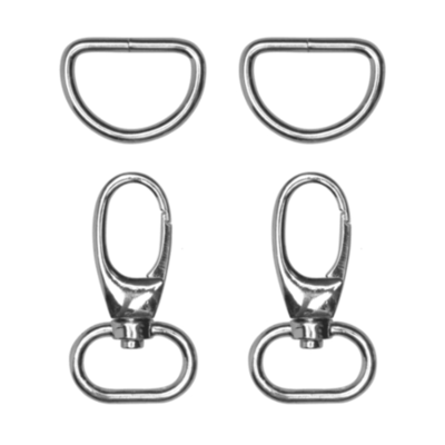 Go Handmade Lobster lock with D-ring 48 mm (2 pcs)