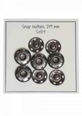 Go Handmade Snap Buttons 19 mm (4 pcs)