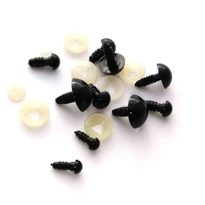 HobbyArts Safety Eyes Black Mix