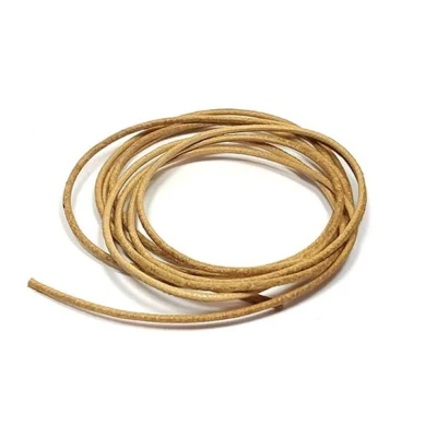 HobbyArts Leather Cord, 1m, Nature