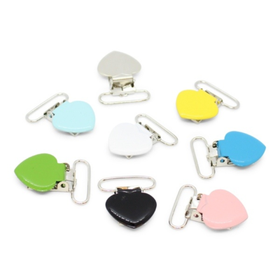 HobbyArts Suspender Clips, Heart