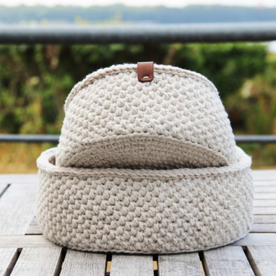 Go Handmade Moss Stitch Curve Round