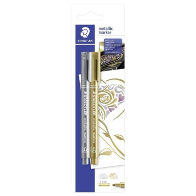 STAEDTLER Metallic Markers, 2 pcs