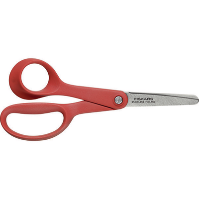Fiskars Children's scissor, Red, Left