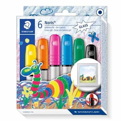 STAEDTLER Noris Club Gel Crayons, 6 pcs