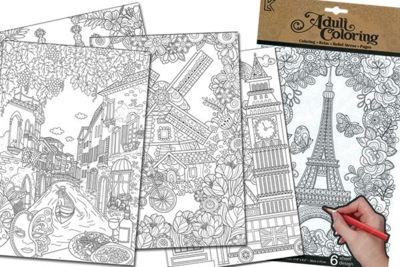 Sheet A4 Sights for adults, 6 sheets