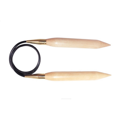 KnitPro Jumbo Birch Circular Needles 80 cm (20.00 - 35.00 mm)