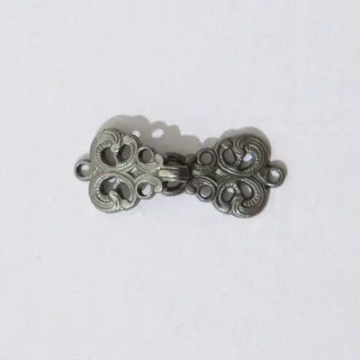 Closure Antique Silver 28 mm