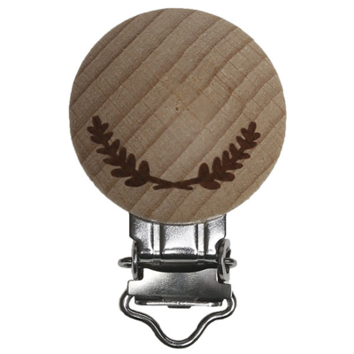 Go Handmade Suspender Clips Wood 3 cm